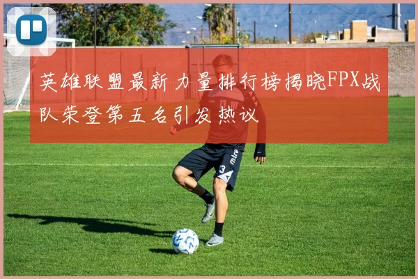 英雄联盟最新力量排行榜揭晓FPX战队荣登第五名引发热议